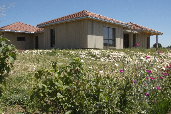 Maison en bois basse consommation 7