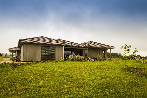 maison en bois basse consommation