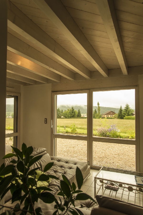 maison en bois basse consommation