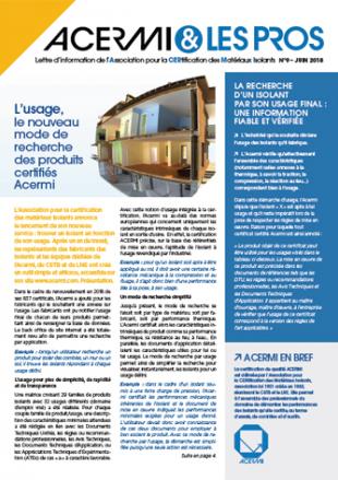 usage produits certifiés Acermi